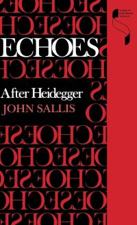 Book Cover for Echoes by John Sallis