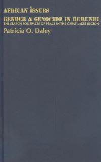 Book Cover for Gender and Genocide in Burundi by Patricia O Daley