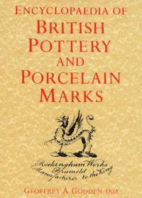 Book Cover for Encyclopaedia of British Pottery and Porcelain Marks by Geoffrey A Godden