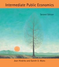 Book Cover for Intermediate Public Economics by Jean Hindriks, Gareth D Myles