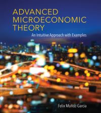 Book Cover for Advanced Microeconomic Theory by Felix MuñozGarcia