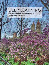 Book Cover for Deep Learning by Ian Goodfellow, Yoshua Bengio, Aaron Courville