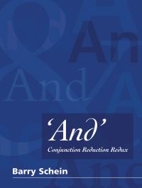 Book Cover for 'And' by Barry Schein