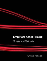 Book Cover for Empirical Asset Pricing by Wayne E Ferson