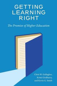 Book Cover for Getting Learning Right by Chris W Gallagher, Kristi Girdharry, Kevin G Smith