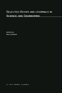 Book Cover for Selected Books and Journals in Science and Engineering by Irma Johnson