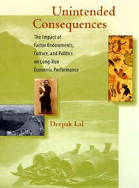 Book Cover for Unintended Consequences by Deepak Lal