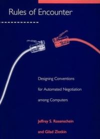 Book Cover for Rules of Encounter by Jeffrey S Rosenschein, Gilad Zlotkin