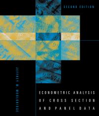 Book Cover for Econometric Analysis of Cross Section and Panel Data by Jeffrey M Wooldridge