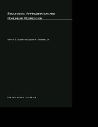 Book Cover for Stochastic Approximation and NonLinear Regression by Arthur E Albert, Leland A Gardner
