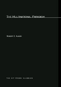 Book Cover for The Multinational Paradigm by Robert Z Aliber