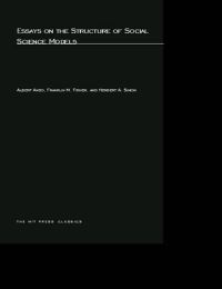 Book Cover for Essays on the Structure of Social Science Models by Albert Ando, Franklin M Fisher, Herbert A Simon