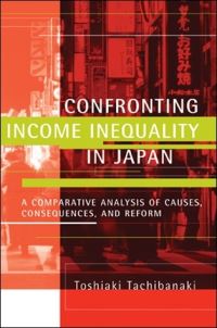 Book Cover for Confronting Income Inequality in Japan by Toshiaki Tachibanaki