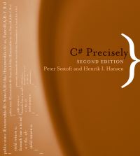 Book Cover for C# Precisely by Peter Sestoft, Henrik I Hansen