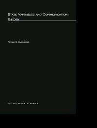 Book Cover for State Variables and Communication Theory by Arthur B Baggeroer