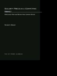 Book Cover for Security Prices in a Competitive Market by Richard A Brealey