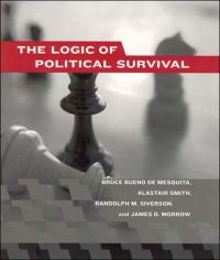 Book Cover for The Logic of Political Survival by Bruce Bueno de Mesquita,  Alastair Smith,  Randolph M Siverson,  James D Morrow