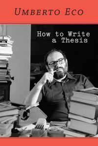 Book Cover for How to Write a Thesis by Umberto Eco