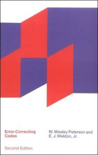 Book Cover for Error-Correcting Codes by W Wesley Peterson, E J Weldon