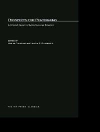Book Cover for Prospects for Peacemaking by Harlan Cleveland, Lincoln P Bloomfield