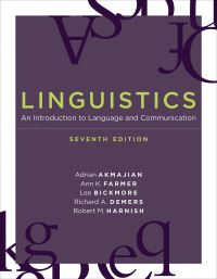 Book Cover for Linguistics by Adrian Akmajian, Ann Kathleen Farmer, Lee Bickmore, Richard A Demers, Robert M Harnish