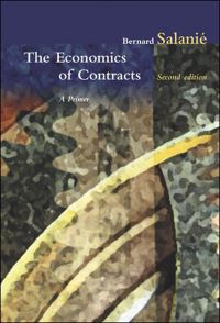 Book Cover for The Economics of Contracts by Bernard Salanié