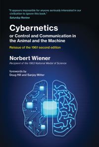 Book Cover for Cybernetics by Norbert Wiener