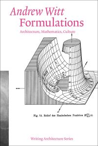 Book Cover for Formulations by Andrew Witt