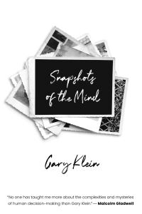 Book Cover for Snapshots of the Mind by Gary A Klein