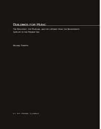Book Cover for Buildings for Music by Michael Forsyth