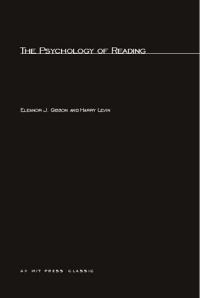 Book Cover for The Psychology Of Reading by Eleanor J Gibson, Harry Levin