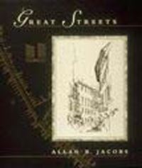 Book Cover for Great Streets by Allan B Jacobs
