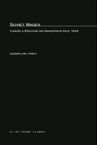 Book Cover for Soviet Wages by Leonard Joel Kirsch