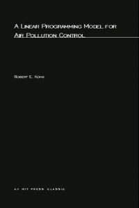 Book Cover for A Linear Programming Model for Air Pollution Control by Robert Kohn