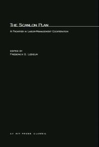 Book Cover for The Scanlon Plan by Frederick G Lesieur