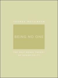 Book Cover for Being No One by Thomas Metzinger