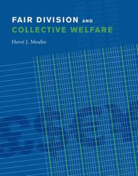Book Cover for Fair Division and Collective Welfare by H Moulin