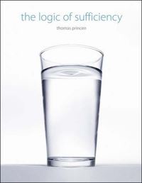 Book Cover for The Logic of Sufficiency by Thomas Princen