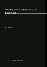Book Cover for Technology, Engineering, and Economics by Philip Sporn