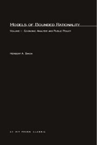 Book Cover for Models of Bounded Rationality by Herbert A Simon