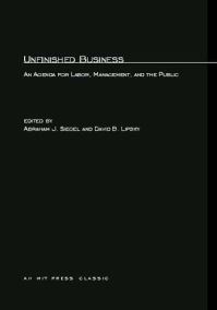 Book Cover for Unfinished Business by Abraham J Siegel, David B Lipsky
