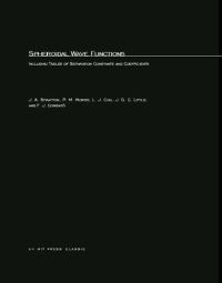 Book Cover for Spheroidal Wave Functions by Julius Adams Stratton