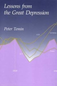 Book Cover for Lessons from the Great Depression by Peter Temin