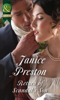 Book Cover for Return of Scandal's Son by Janice Preston
