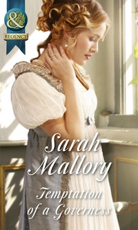 Book Cover for Temptation of a Governess by Sarah Mallory