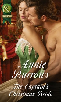 Book Cover for The Captain's Christmas Bride by Annie Burrows