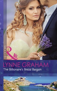 Book Cover for The Billionaire's Bridal Bargain by Lynne Graham