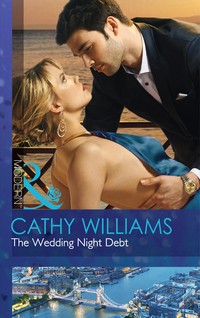 Book Cover for The Wedding Night Debt by Cathy Williams
