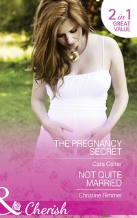 Book Cover for The Pregnancy Secret by Cara Colter, Christine Rimmer