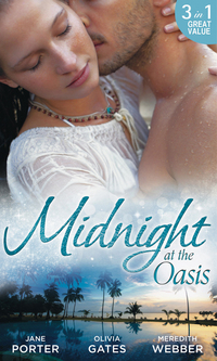 Book Cover for Midnight at the Oasis by Jane Porter, Olivia Gates, Meredith Webber